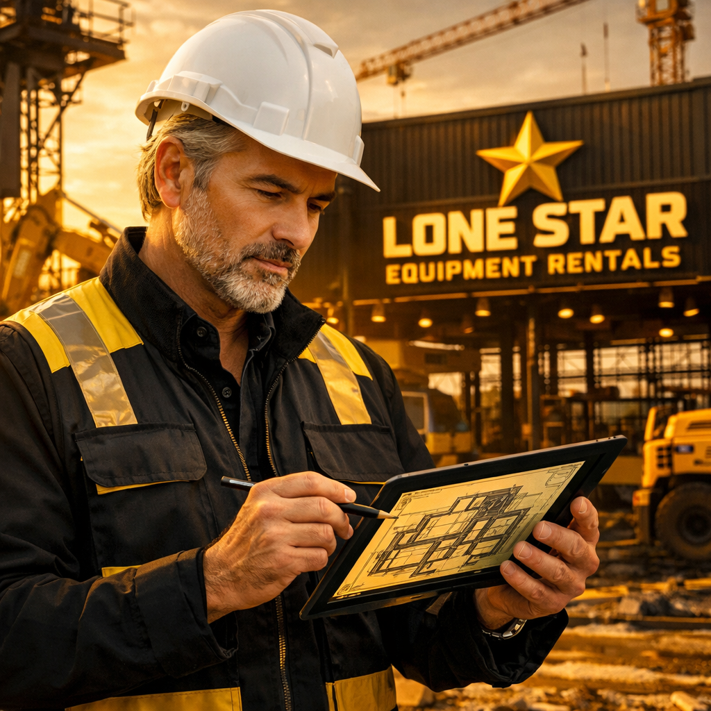 Landscaping equipment — stump grinder and trencher